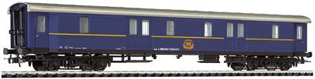Liliput L328925 HO Scale B&B Blue Passenger Baggage Car ex DRG CIWL - NOS