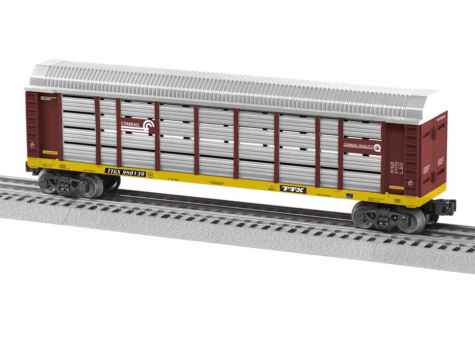 Lionel 1928021 O Gauge Autorack Conrail CR TTGX 980139 - NOS
