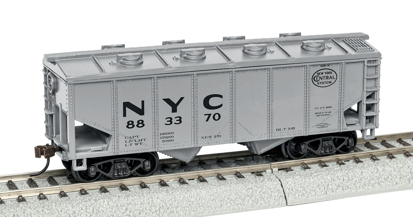 Lionel 1954370 HO Scale 2 Bay Covered Hopper New York Central NYC 883370