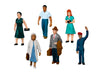 Lionel 1957160 HO Scale Figures - At The Platform