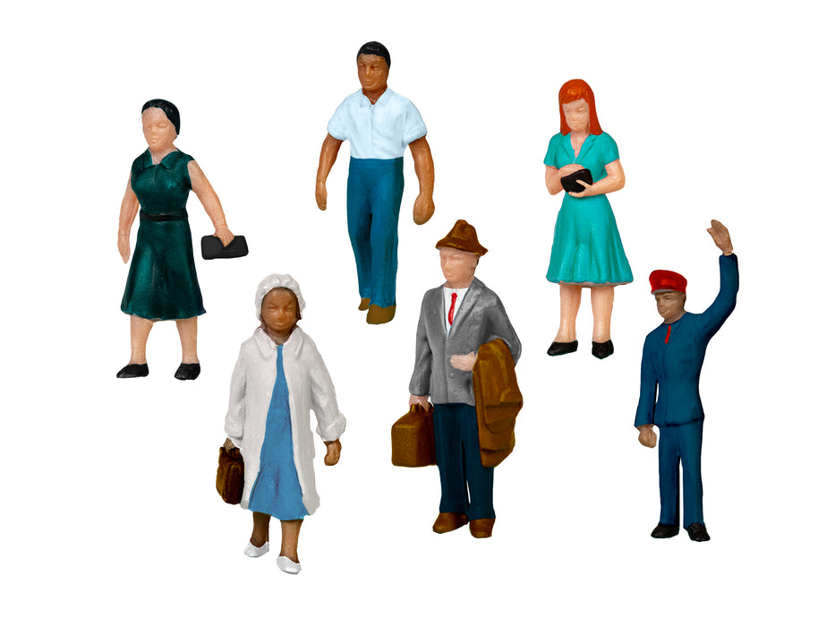 Lionel 1957160 HO Scale Figures - At The Platform