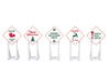 Lionel 2030260 O Gauge Christmas Road Signs 5 Pack