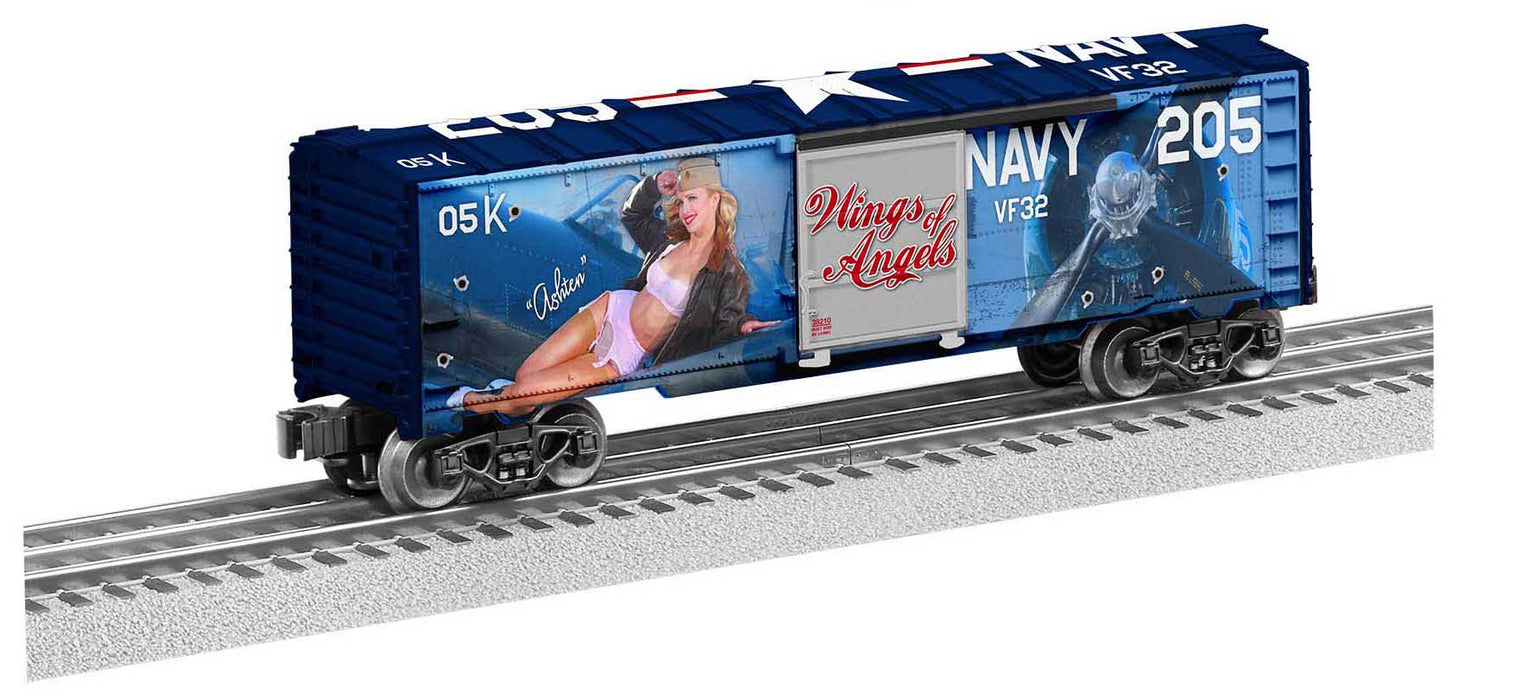 Lionel 2038210 O Gauge Boxcar Wings of Angels Ashten Goodenough