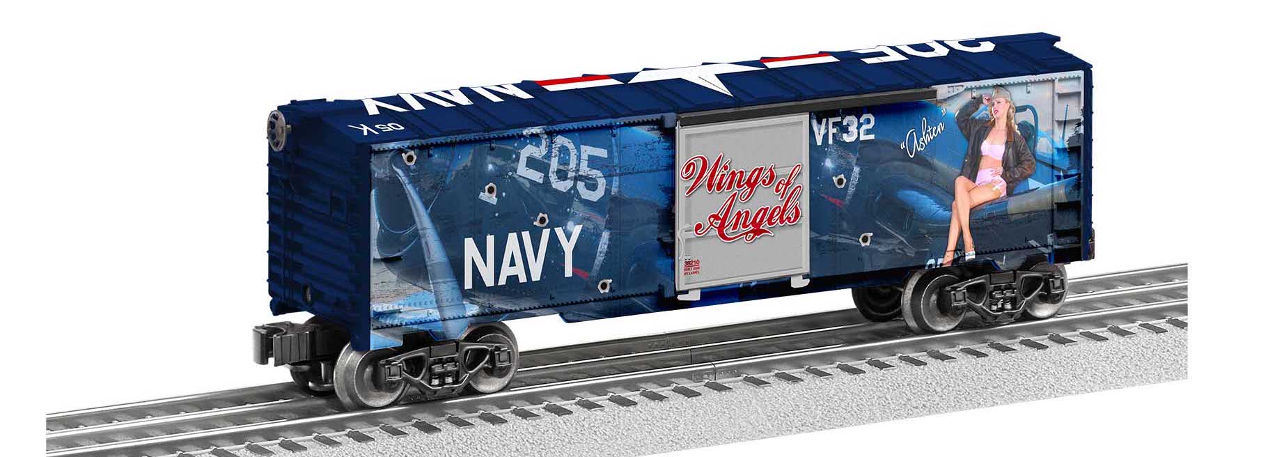Lionel 2038210 O Gauge Boxcar Wings of Angels Ashten Goodenough
