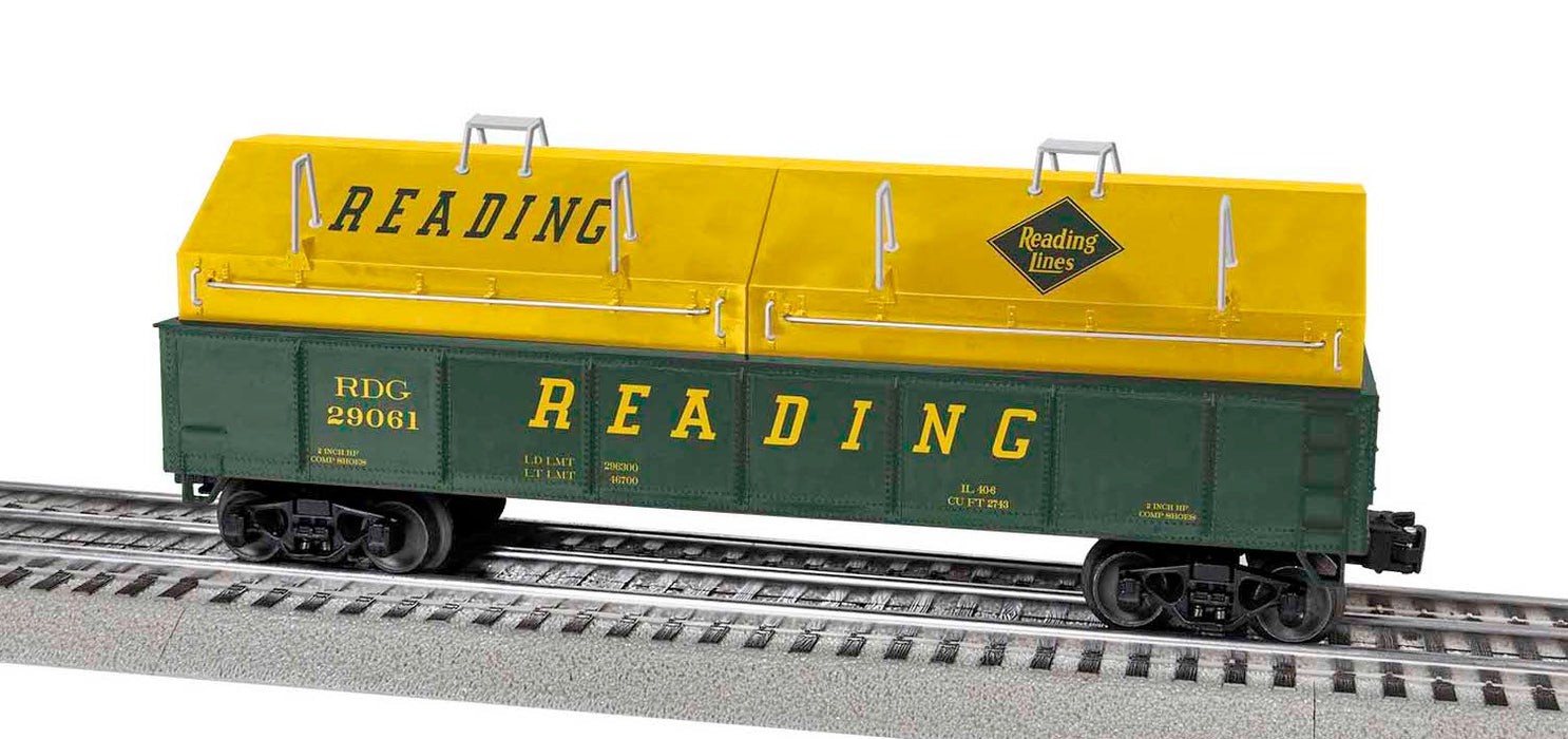 Lionel 2043161 O Gauge Gondola Reading RDG 29061