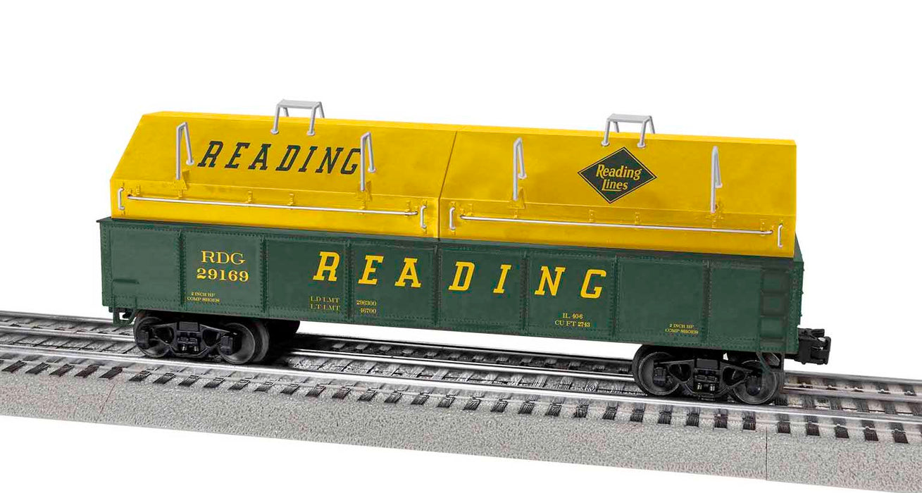 Lionel 2043163 O Gauge Gondola Reading RDG 29169