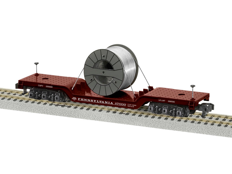 Lionel 2119050 S Gauge American Flyer Depressed Center Flatcar Pennsylvania - Pennsylvania PRR