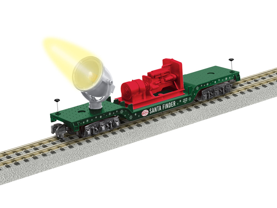 Lionel 2119170 S Gauge American Flyer Santa Track Searchlight Car