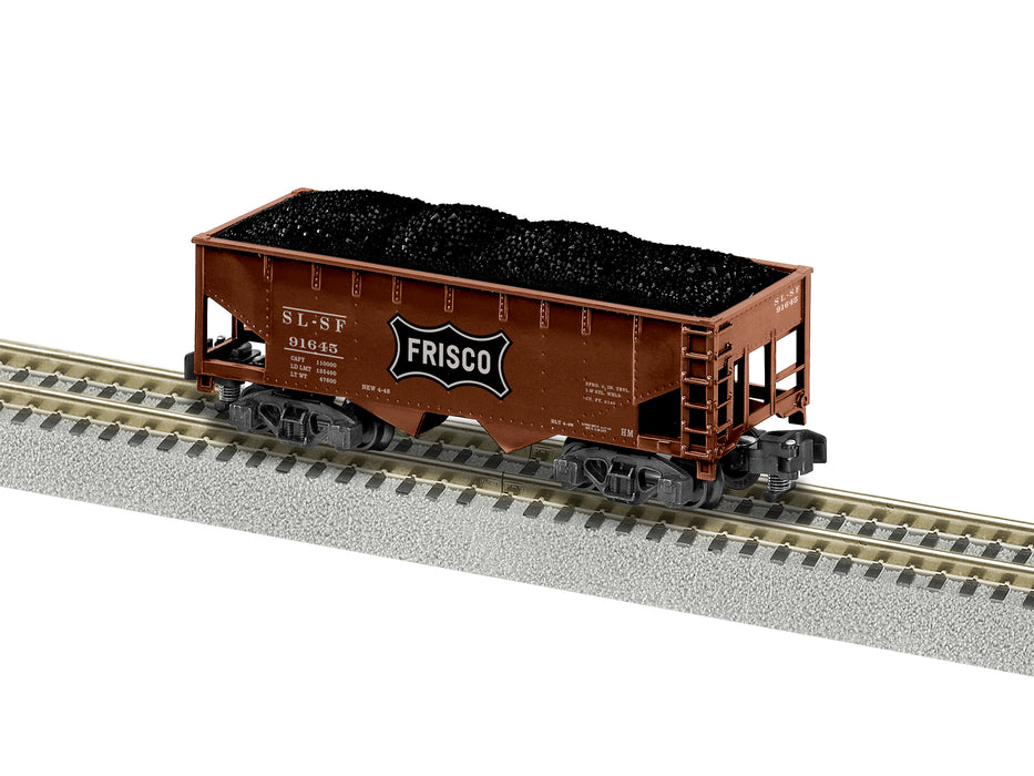 Lionel 2119272 S Gauge American Flyer 2 Bay Open Hopper Frisco SLSF 91645