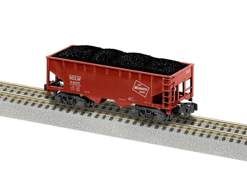 Lionel 2119281 S Gauge American Flyer 2 Bay Open Hopper MILW 94005