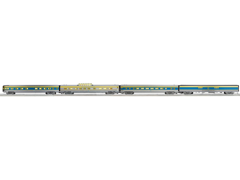 Lionel 2127360 O Scale Legacy 21" Passenger Car Delaware & Hudson D&H 4 Pack
