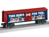 Lionel 2128110 O Gauge Anheuser Busch This Buds for You Reefer 