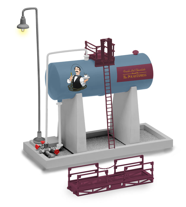 Lionel 2129190 O Gauge The Polar Express Elevated Oil Tank (Plug - Expand - Play)