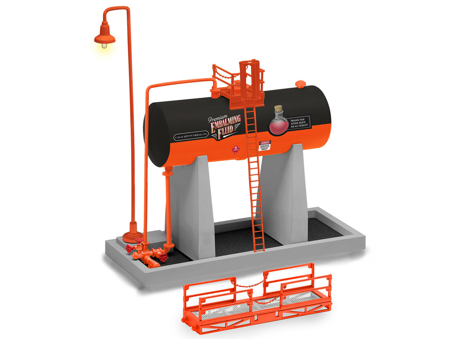 Lionel 2129380 O Gauge Halloween Elevated Oil Tank Plug - Expand - Play