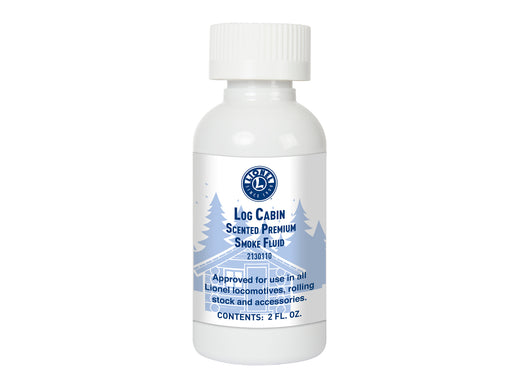 Lionel 2130110 Log Cabin Multi-Scale Pemium Scented Smoke Fluid 2oz