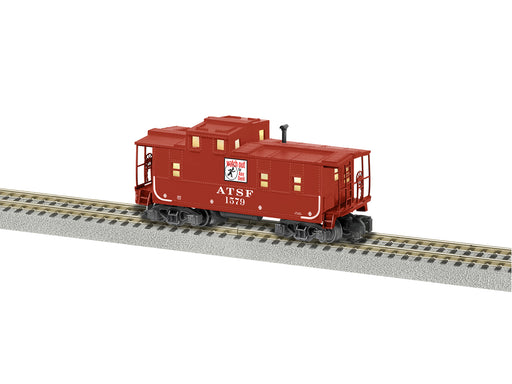 Lionel 2219220 S Gauge American Flyer Santa Fe "Watch out for Axy dent" ATSF 1579