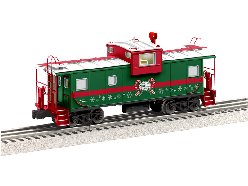 Lionel 2226200 O Gauge Cupola Caboose North Pole Central 2521 with CupolaCam