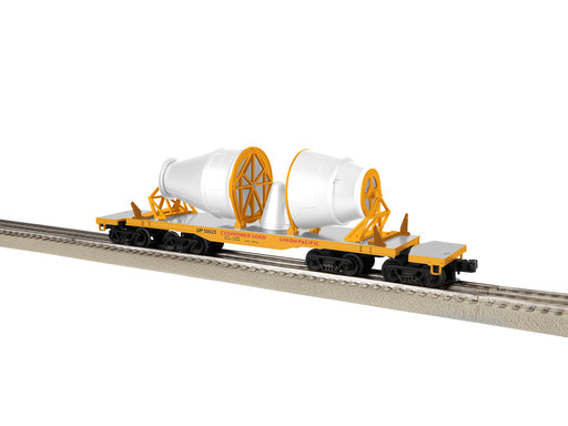 Lionel 2226430 O Scale LEGACY Union Pacific Rocket Booster Flatcars with Rockets 5 Pack