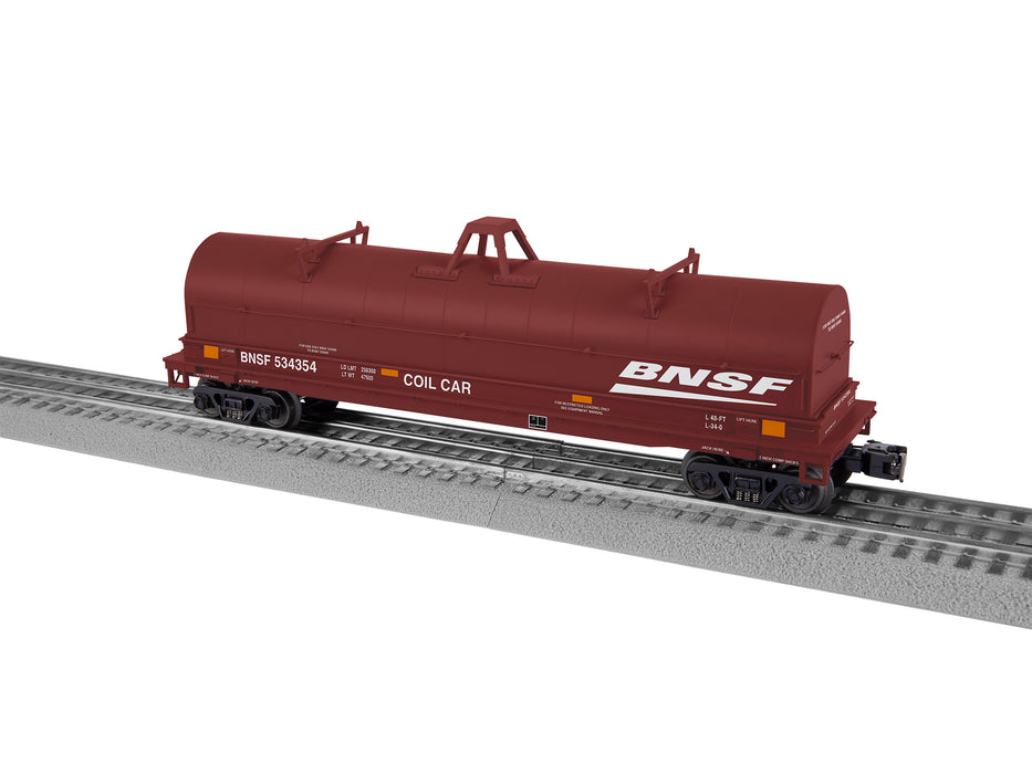Lionel 2226462 O Scale Coil Car BNSF 534354