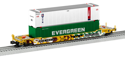 Lionel 2226602 O Scale Husky Stack Well Car with Graffiti Trailer Train TTX 56317