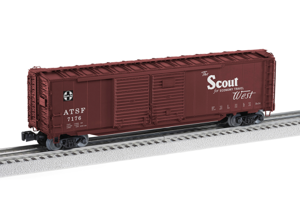 Lionel 2226630 O Scale End Door Boxcar Santa Fe ATSF 7176