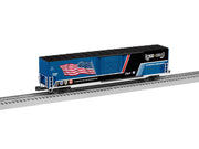 Lionel 2226830 O Scale Illuminated Flag Boxcar CSX Police