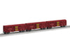 Lionel 2226870 O Scale Vision Line Stock Car 3 Pack Santa Fe ATSF 68745 68750 68762