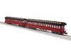 Lionel 2227050 O Scale Wood Coach Set 2 Pack #1 Strasburg Railroad #59 & 62 (2000s)
