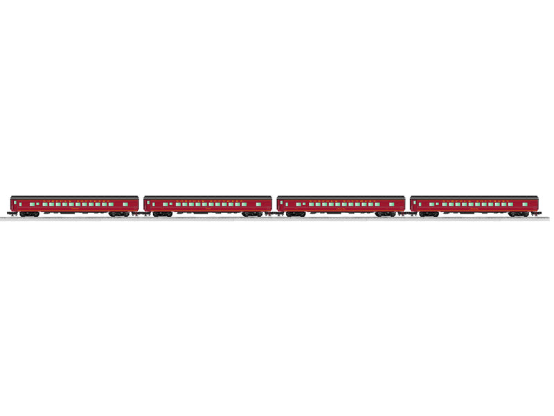Lionel 2227250 O Scale Vision Line Norfolk Southern Excursion Coach 4 Pack