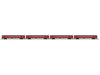 Lionel 2227250 O Scale Vision Line Norfolk Southern Excursion Coach 4 Pack
