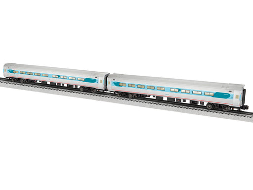 Lionel 2227300 O Gauge Amtrak Amfleet Phase V Coach 2 Pack