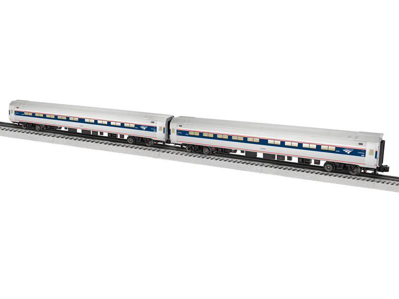 Lionel 2227310 O Gauge Amtrak Amfleet Phase VI Coach 2 Pack