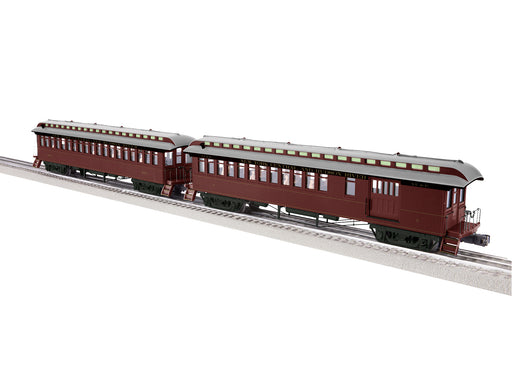 Lionel 2227440 O Scale Wood Combine and Coach Set NYC 2 Pack