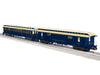 Lionel 2227490 O Scale Wood Baggage and Coach Set Wabash 2 Pack