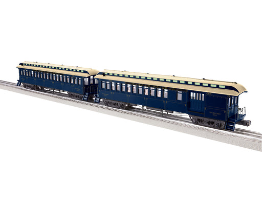 Lionel 2227500 O Scale Wood Combine and Coach Set Wabash 2 Pack