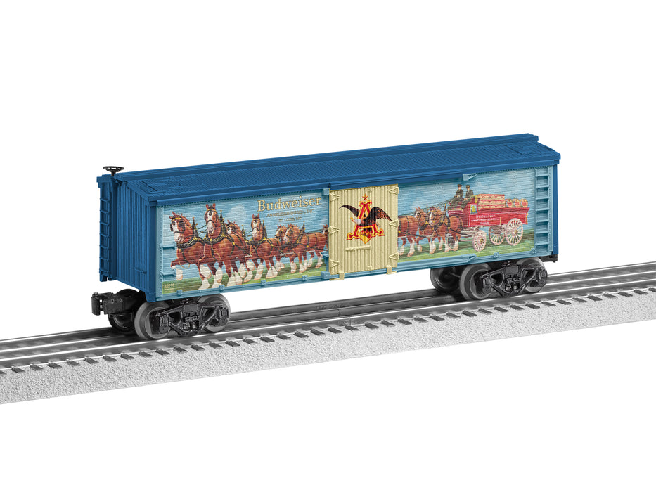 Lionel 2228040 O Gauge Vintage Anheuser Busch Clydesdale Reefer Car