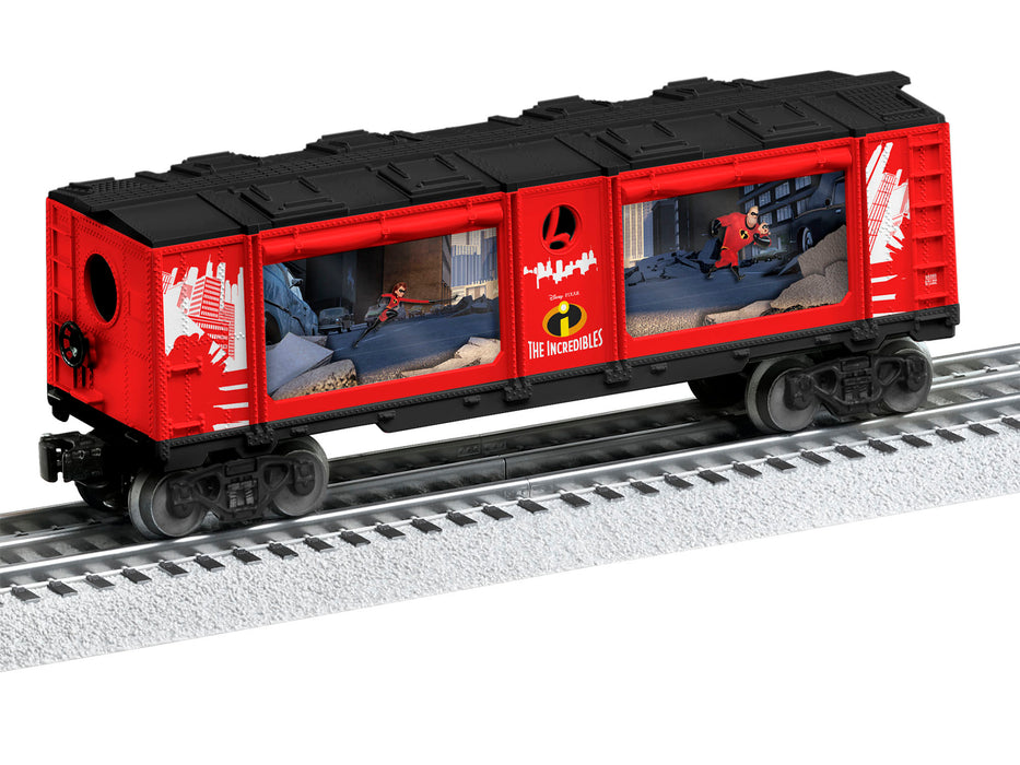 Lionel 2228360 O Gauge Pixar The Incredibles Operating Car