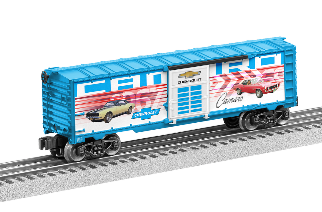 Lionel 2228440 O Gauge Chevy Vintage Camaro Boxcar