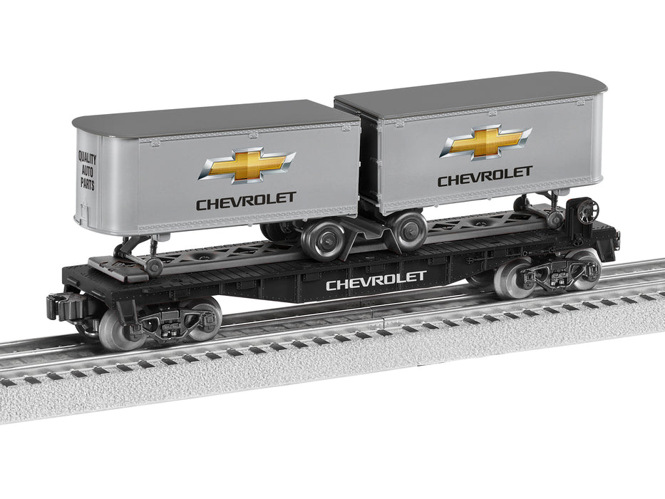 Lionel 2228450 O Gauge Chevy Flatcar with Piggyback Trailers