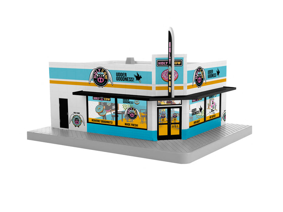 Lionel 2229180 O Gauge HOLY COW  Donuts & Coffee Shop (Plug-Expand-Play)