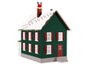 Lionel 2229290 O Gauge Up on the Roof Top Christmas House (Plug-Expand-Play)