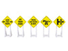 Lionel 2230140 O Gauge Railroad Signs 5 Pack
