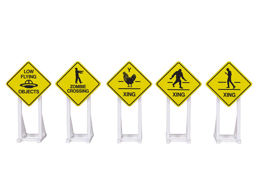 Lionel 2230170 O Gauge Unique Railroad Signs 5 Pack