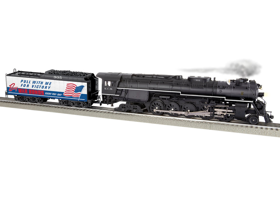 Lionel 2231170 O Scale LEGACY 2-10-4 Steam Locomotive Kansas City Southern KCS 905 BTO