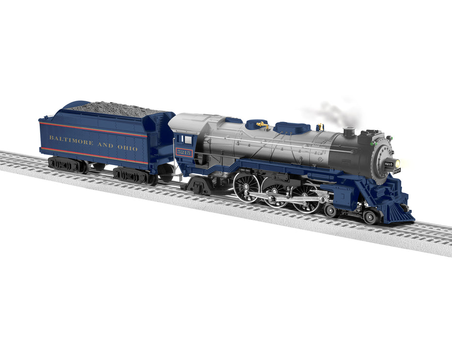 Lionel 2232100 O Gauge LionChief 2.0 4-6-2 Pacific Steam Loco Baltimore & Ohio B&O 5215