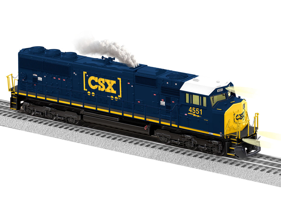Lionel 2233051 O Scale LEGACY EMD SD70MAC CSX 4551 (BTO)
