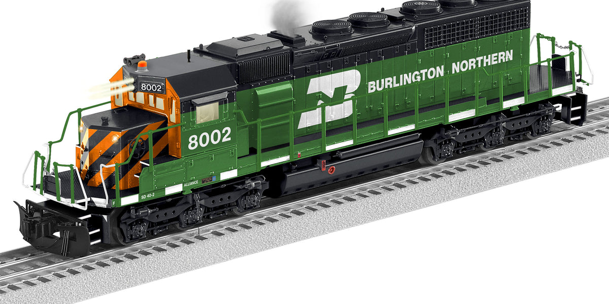 Lionel 2233521 O Scale LEGACY EMD SD40-2 Burlington Northern BN 8002 BTO