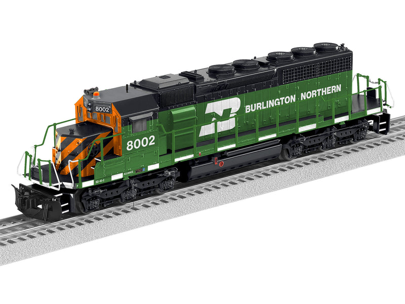 Lionel 2233529 O Scale LEGACY EMD SD40-2 "Non-Powered" Burlington Northern BN 8002 BTO