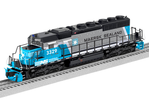 Lionel 2233549 O Scale LEGACY EMD SD40-2 "Non-Powered" Norfolk Southern Maersk/Sealand NS 3329 BTO
