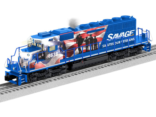 Lionel 2233551 O Scale LEGACY EMD SD40-2 Savage SVGX 8638 BTO